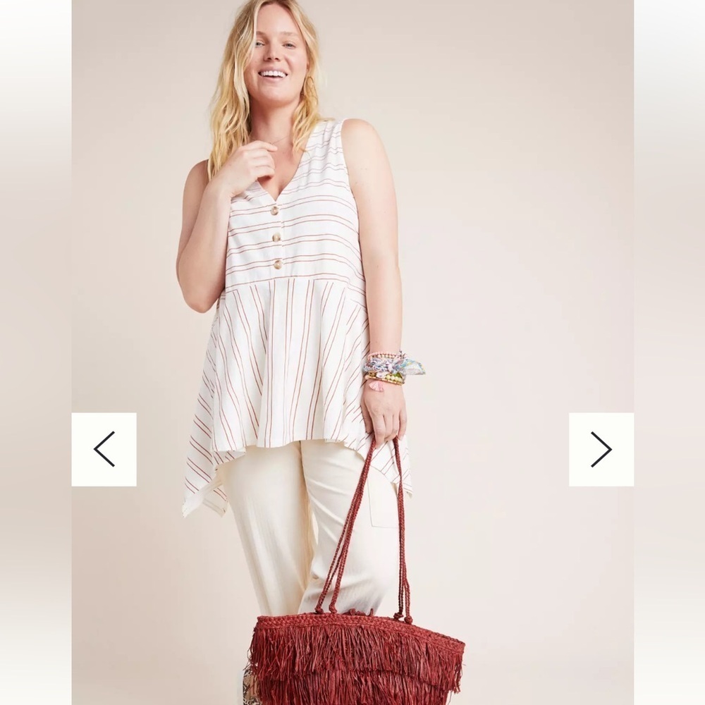 Anthropologie Maeve Alayna Tunic Tank Top - Picture 5 of 12